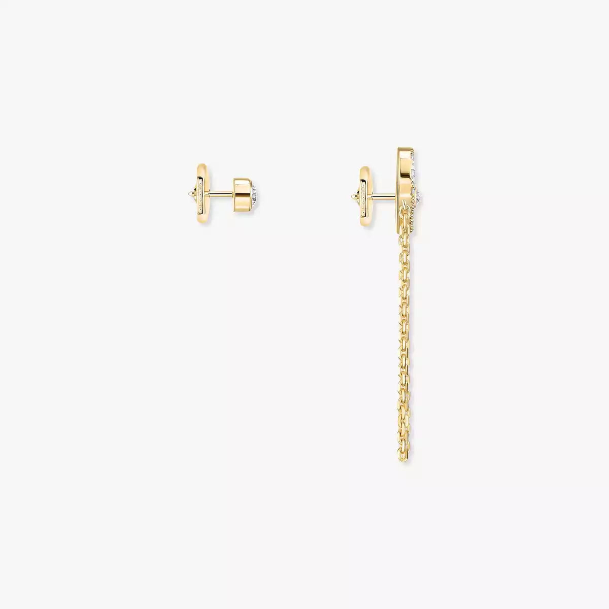 [✨ROSE💎]Move Uno Diamond Earrings