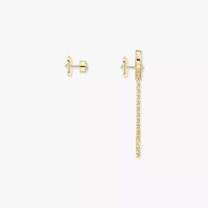 [✨ROSE💎]Move Uno Diamond Earrings