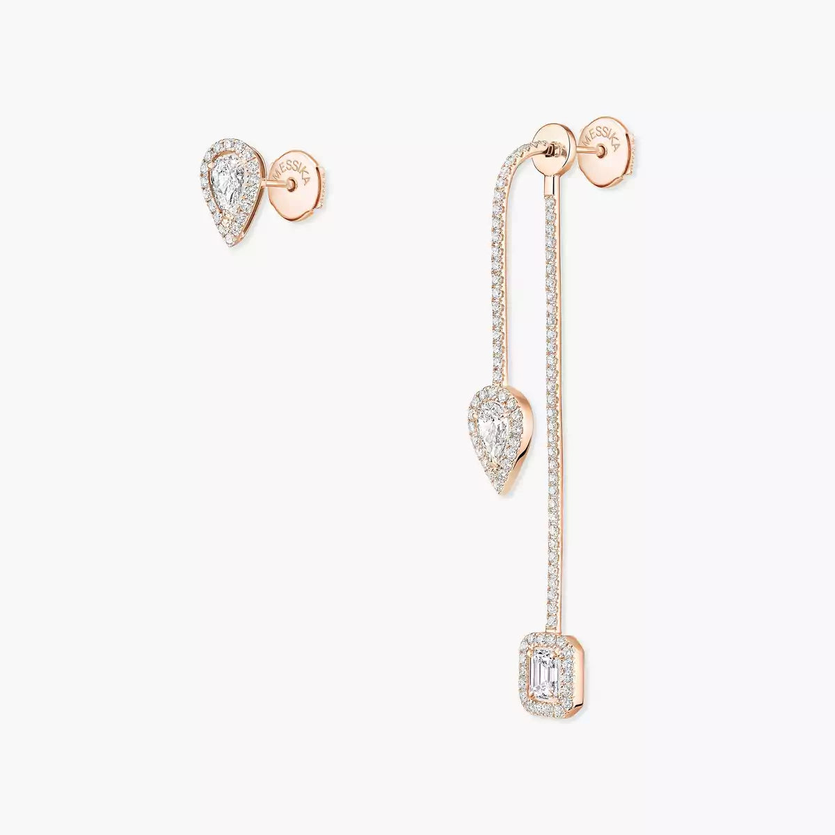 [✨ROSE💎]Diamond Drop Earrings My Twin