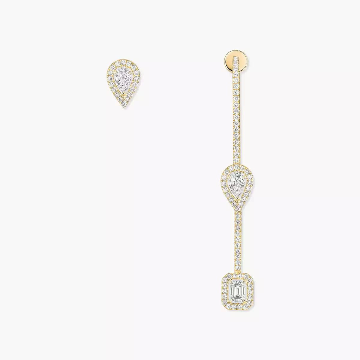 [✨ROSE💎]Diamond Drop Earrings My Twin