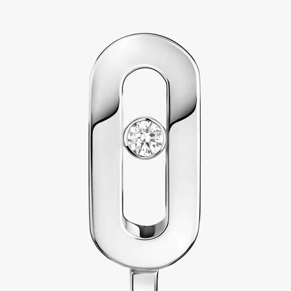 [✨ROSE💎]Diamond Mini Hoop Earrings Move Classique