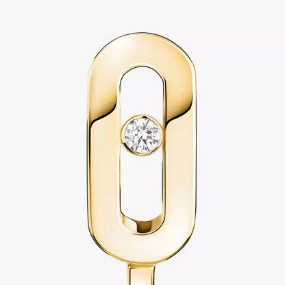 [✨ROSE💎]Diamond Mini Hoop Earrings Move Classique