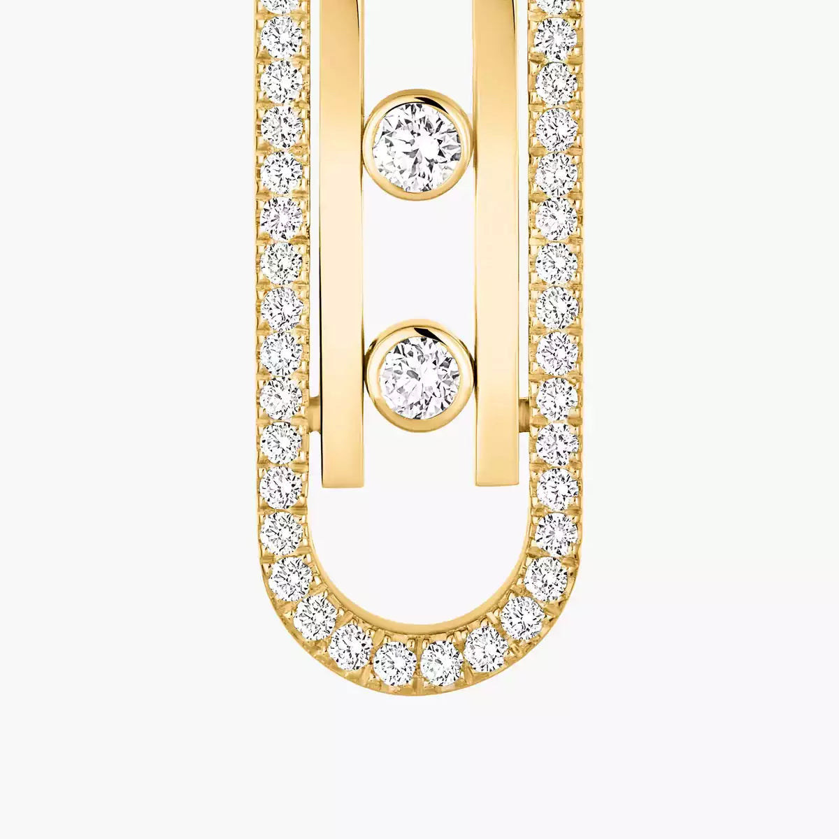 [✨ROSE💎]Diamond Pendant Earrings Move 10Th