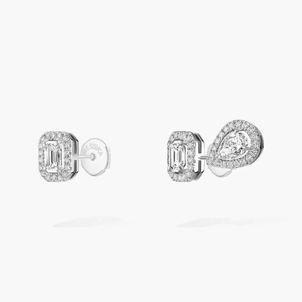[✨ROSE💎]Diamond Earrings 0,10ct My Twin 1+2