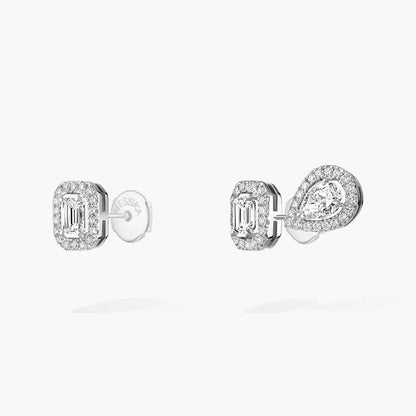 [✨ROSE💎]Diamond Earrings 0,10ct My Twin 1+2