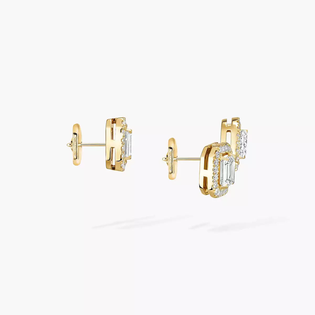 [✨ROSE💎]Diamond Earrings 0,10ct My Twin 1+2