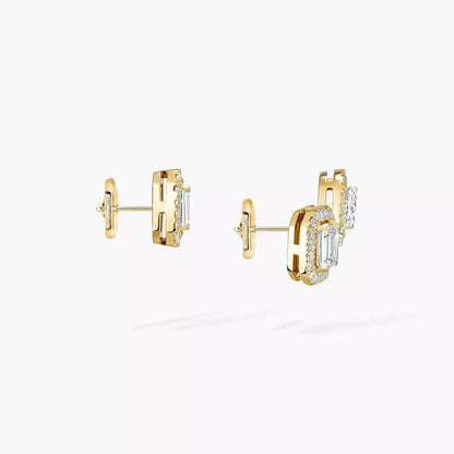 [✨ROSE💎]Diamond Earrings 0,10ct My Twin 1+2