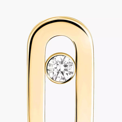 [✨ROSE💎]Move Uno Diamond Stud Earrings
