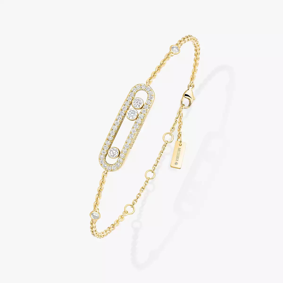 [✨ROSE💎]Pavé Baby Move Diamond Bracelet