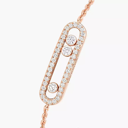 [✨ROSE💎]Pavé Baby Move Diamond Bracelet