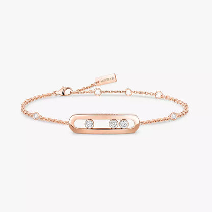 [✨ROSE💎]Baby Move Diamond Bracelet