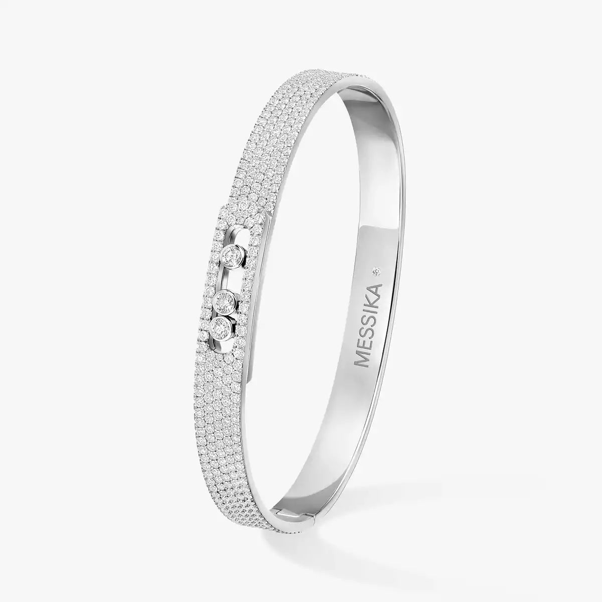 [✨ROSE💎]Move Noa Full Pavé Diamond Bangle Bracelet