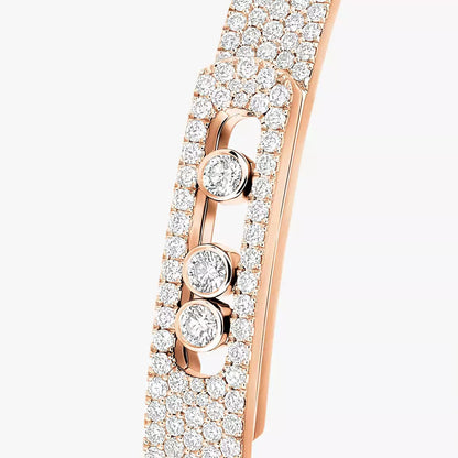 [✨ROSE💎]Move Noa Full Pavé Diamond Bangle Bracelet