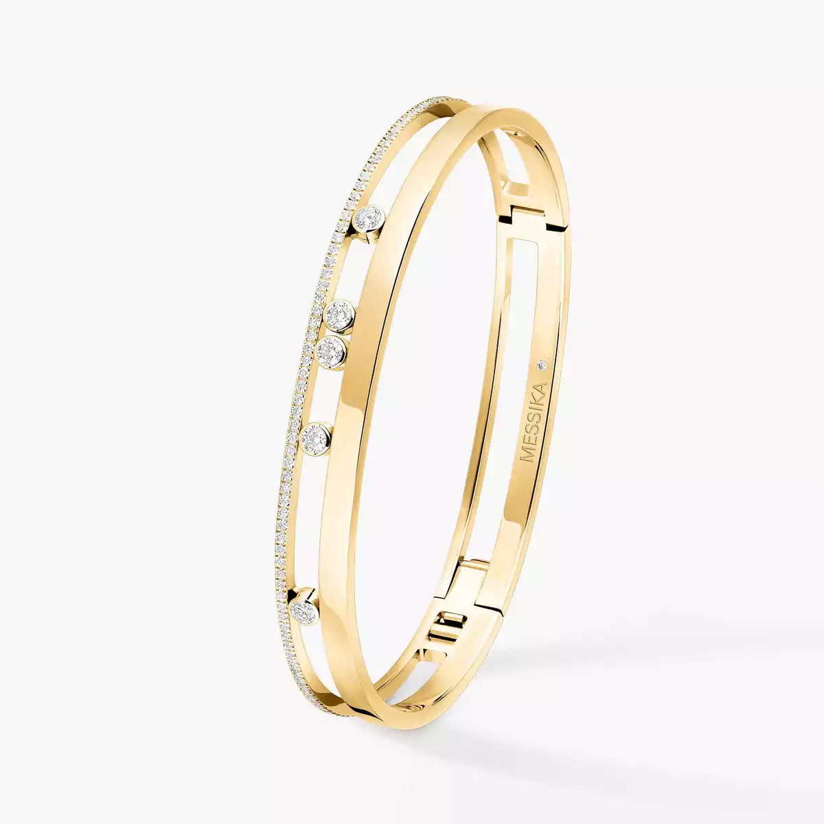 [✨ROSE💎]Move Romane Diamond Bangle Bracelet