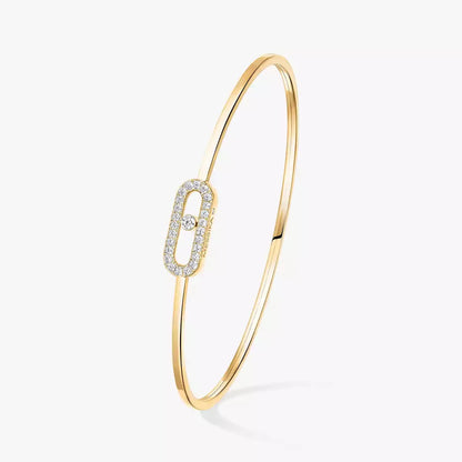 [✨ROSE💎]Move Uno pavé flex bangle medium