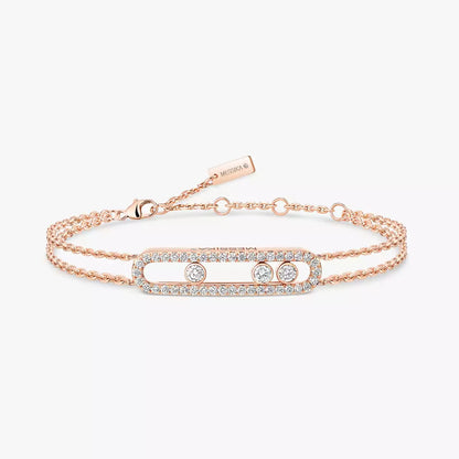 [✨ROSE💎] Move Classique pavé bracelet