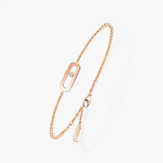 [✨ROSE💎]Move Uno Diamond Bracelet