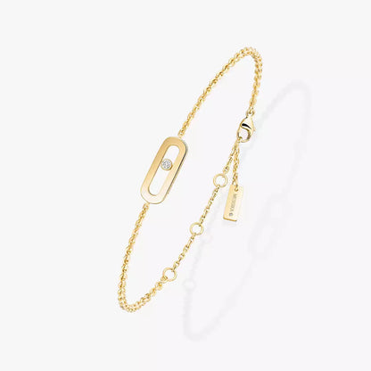 [✨ROSE💎]Move Uno Diamond Bracelet