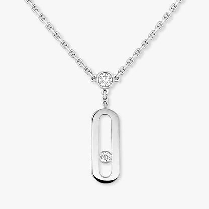 [✨ROSE💎] Move Uno Diamond Necklace