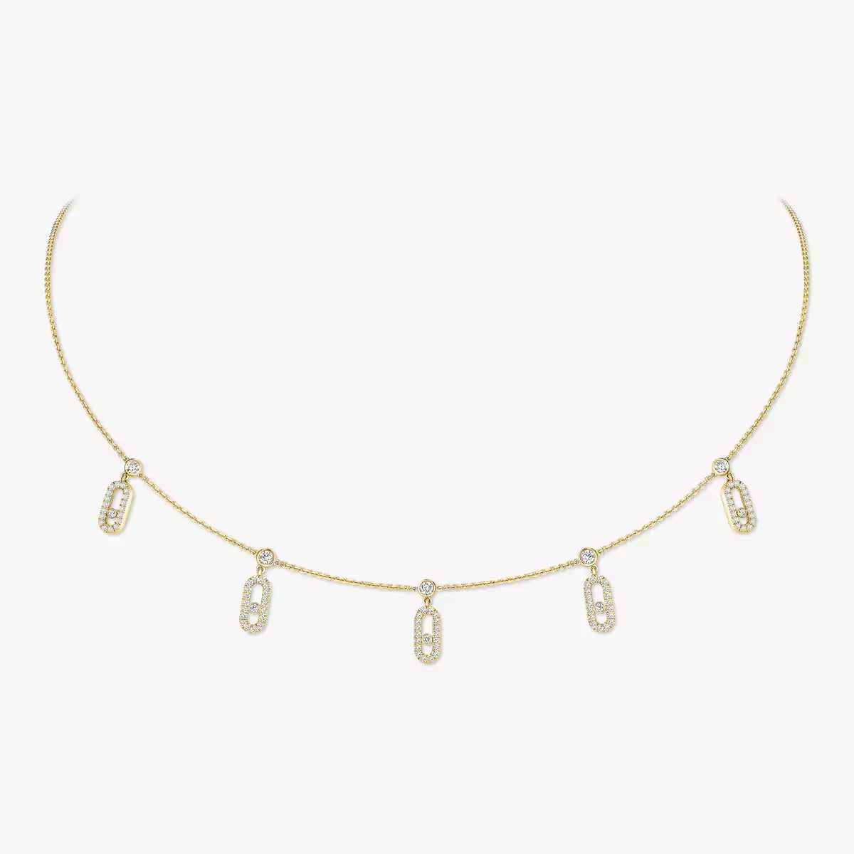 [✨ROSE💎]Move Uno Necklace