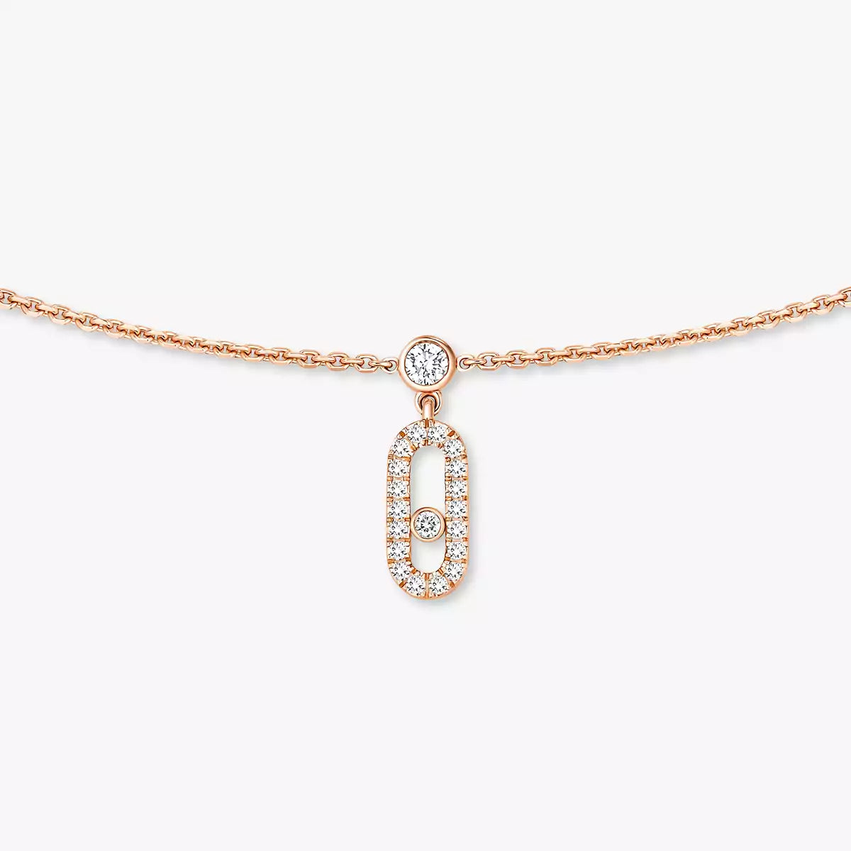[✨ROSE💎]Move Uno Necklace