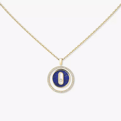 [✨ROSE💎]Lucky Move Diamond Necklace in Rose Gold and White Mother-of-Pearl