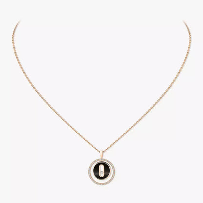 [✨ROSE💎]Lucky Move Diamond Necklace in Rose Gold and White Mother-of-Pearl