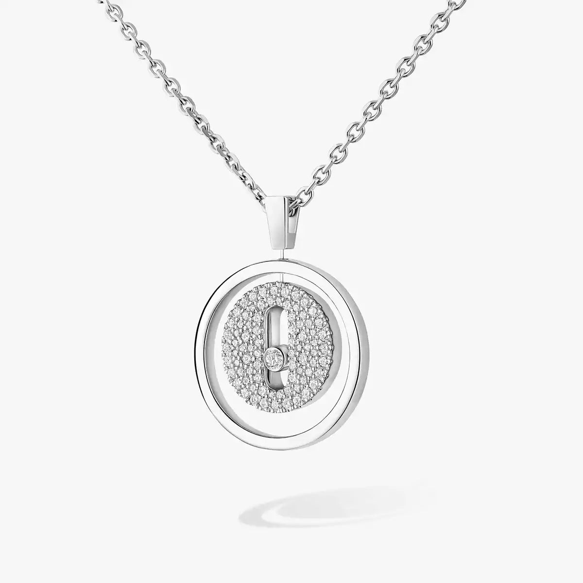 [✨ROSE💎] Lucky Move Diamond Necklace