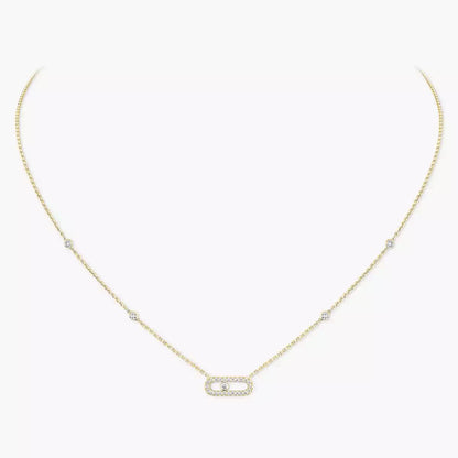 [✨ROSE💎]Diamond Necklace Move Uno