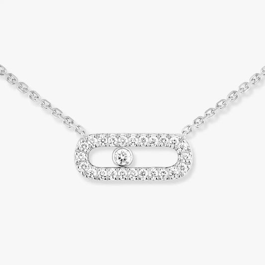 [✨ROSE💎]Diamond Necklace Move Uno