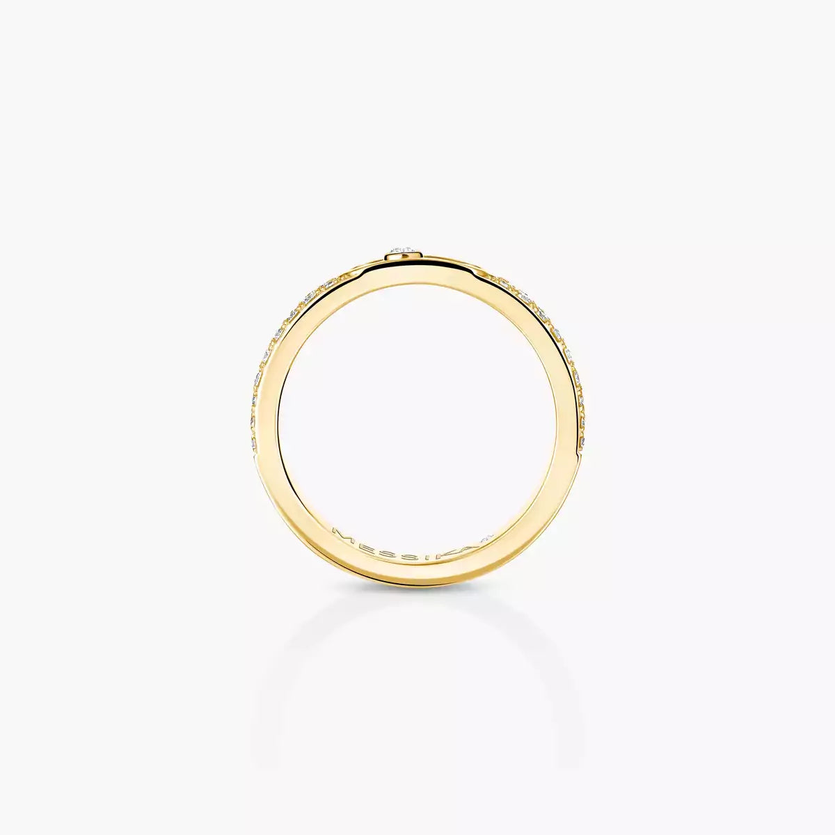 [✨ROSE💎]Move Joaillerie Pave_ Diamond Wedding Ring