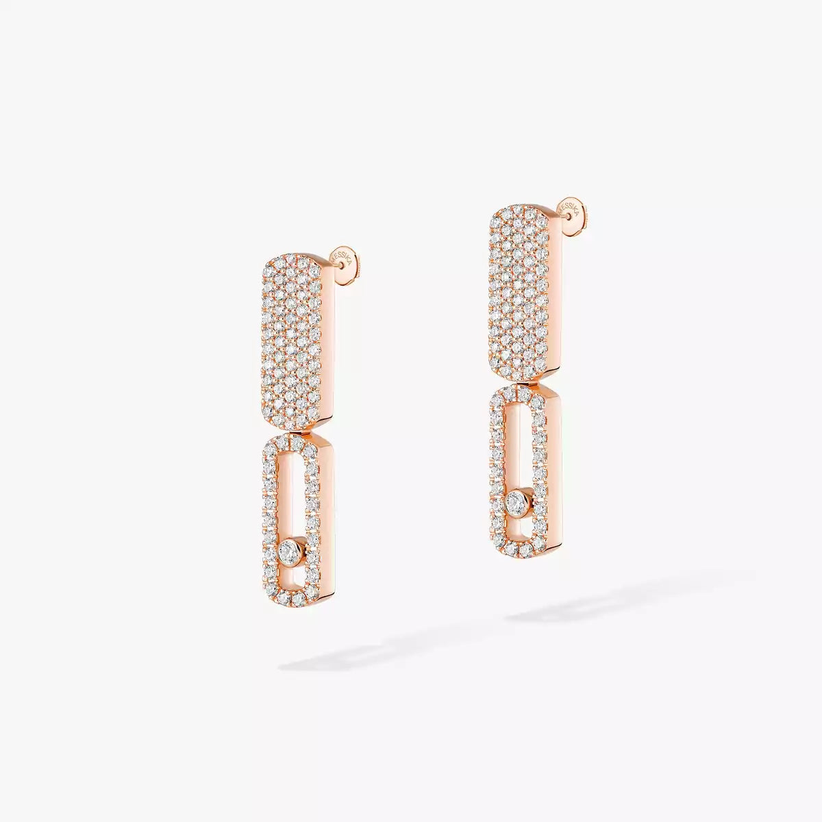 [✨ROSE💎]Imperial Move SM Diamond Earrings