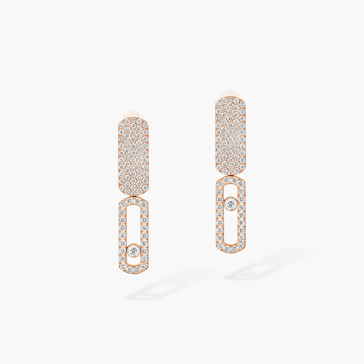 [✨ROSE💎]Imperial Move SM Diamond Earrings