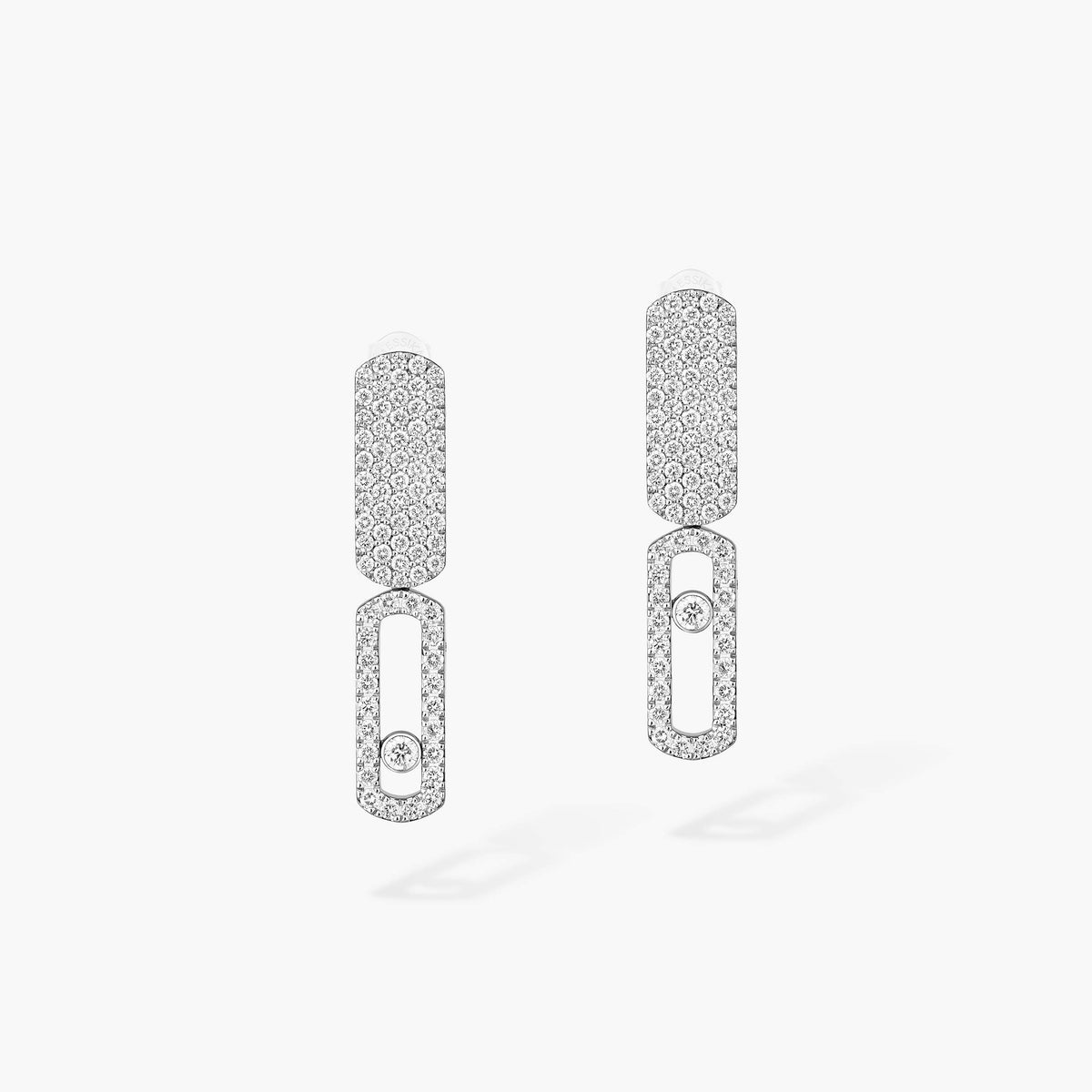 [✨ROSE💎]Imperial Move SM Diamond Earrings