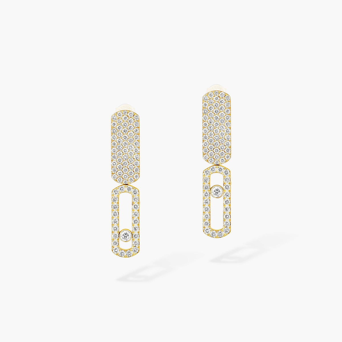 [✨ROSE💎]Imperial Move SM Diamond Earrings