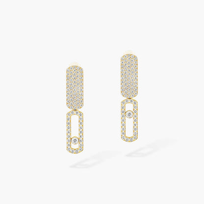 [✨ROSE💎]Imperial Move SM Diamond Earrings