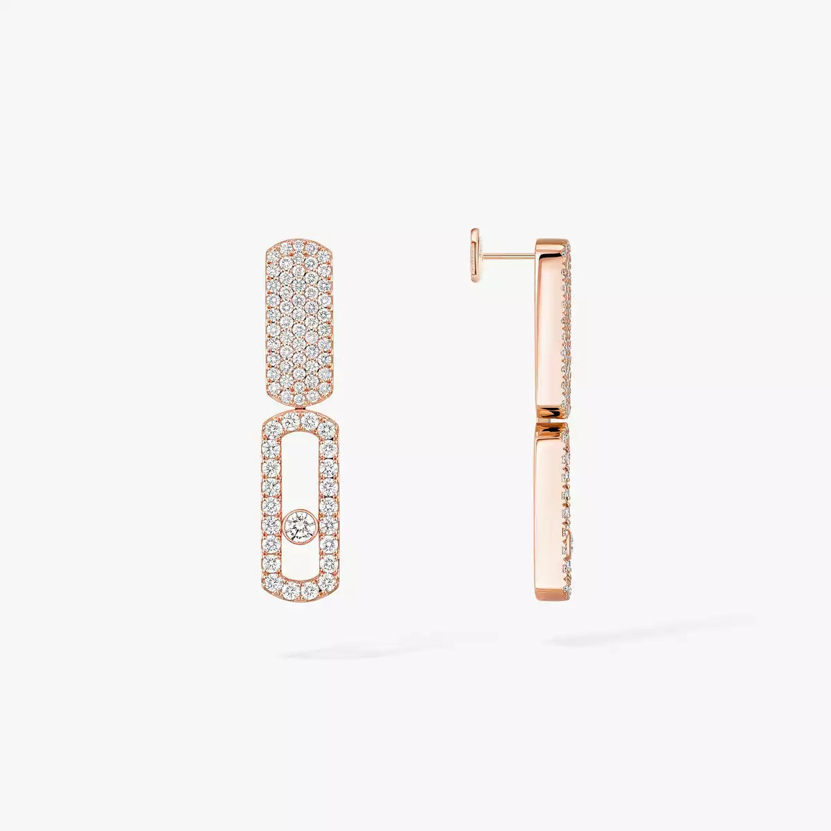 [✨ROSE💎]Imperial Move SM Diamond Earrings