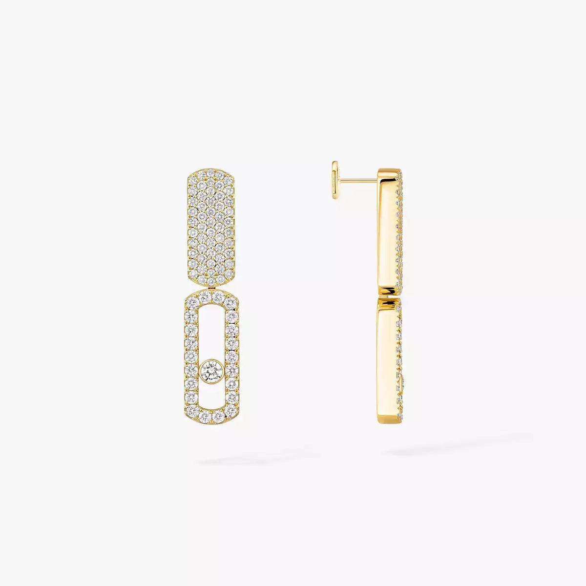 [✨ROSE💎]Imperial Move SM Diamond Earrings