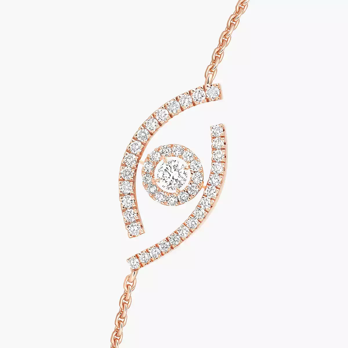 [✨ROSE💎]Lucky Eye Pave-Set Diamond Bracelet