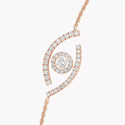[✨ROSE💎]Lucky Eye Pave-Set Diamond Bracelet
