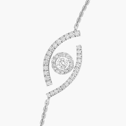 [✨ROSE💎]Lucky Eye Pave-Set Diamond Bracelet