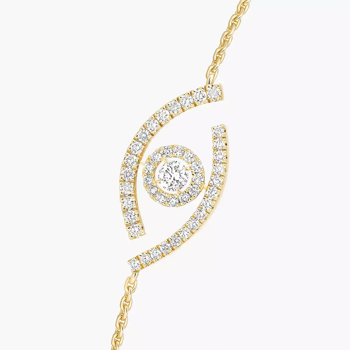 [✨ROSE💎]Lucky Eye Pave-Set Diamond Bracelet