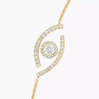 [✨ROSE💎]Lucky Eye Pave-Set Diamond Bracelet