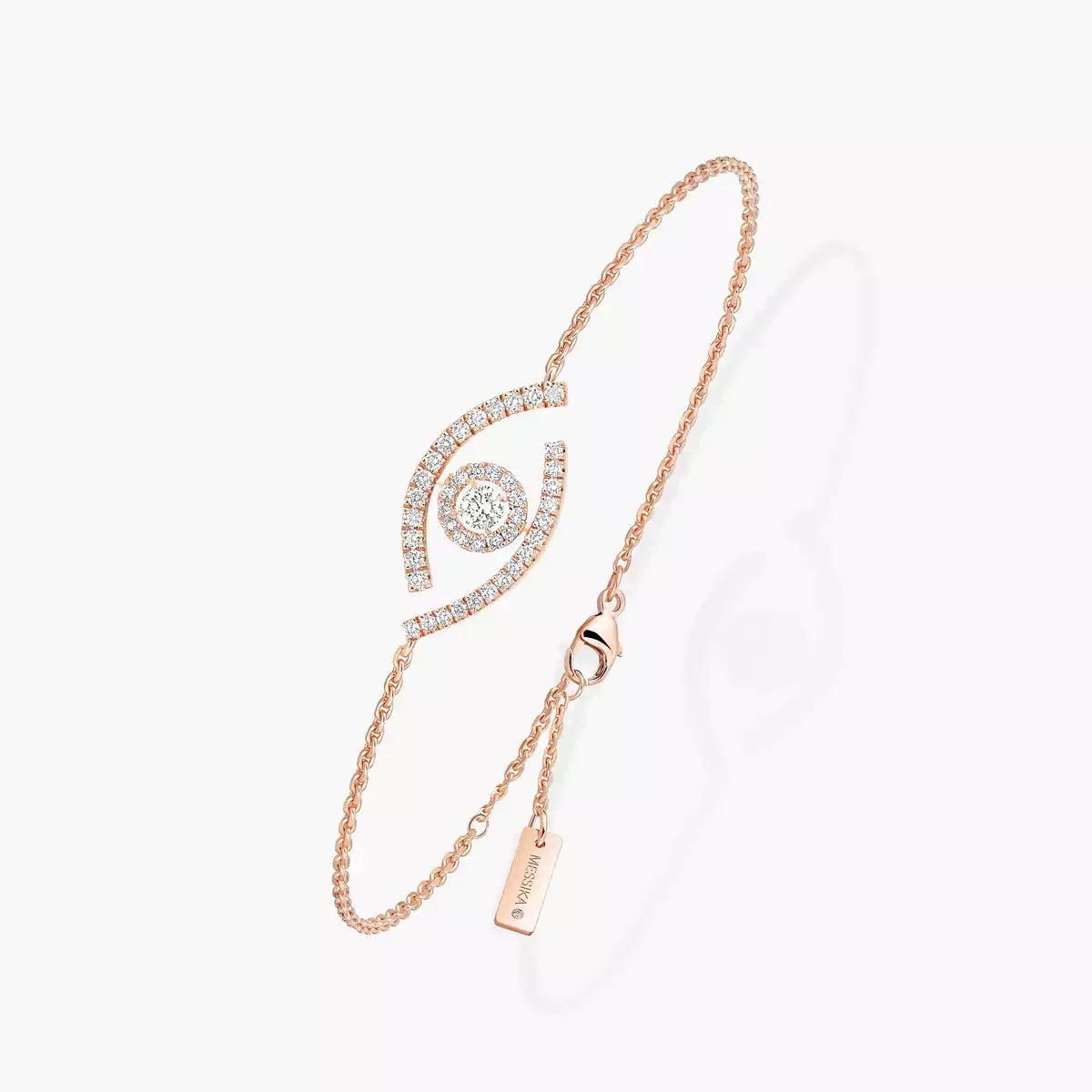 [✨ROSE💎]Lucky Eye Pave-Set Diamond Bracelet