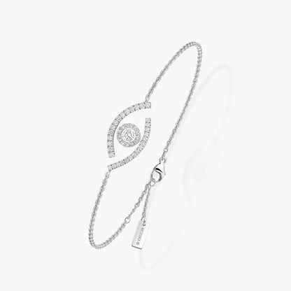 [✨ROSE💎]Lucky Eye Pave-Set Diamond Bracelet