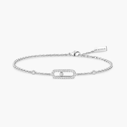 [✨ROSE💎]Move Uno Diamond Bracelet