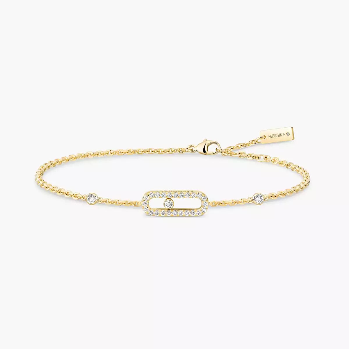 [✨ROSE💎]Move Uno Diamond Bracelet