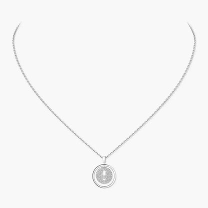 [✨ROSE💎] Lucky Move Diamond Necklace