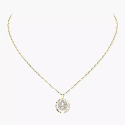 [✨ROSE💎] Lucky Move Diamond Necklace