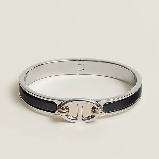 [✨ROSE💎]CLIC CHAINE SILVER BRACELET